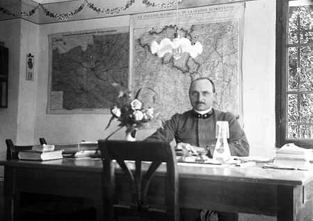 Luigi Sacco a Chantilly nel luglio 1915